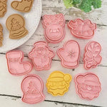 EMPORTE PIECE NOEL | 8 Pcs | FunnyNoel™ - Vignette | LA CUISINE DE MAMIE