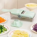 Mandoline cuisine multifonctions avec poignée - Vignette | LA CUISINE DE MAMIE