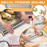 Rouleau à patisserie REGLABLE | ÉgalePâte ™ - Vignette | LA CUISINE DE MAMIE