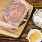 Couvercle silicone extensible | Lot de 6 | EcoloCouvercle™ - Vignette | LA CUISINE DE MAMIE