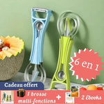 Cuillère Parisienne  | EASYFRUIT™ 6 en 1 - Vignette | LA CUISINE DE MAMIE